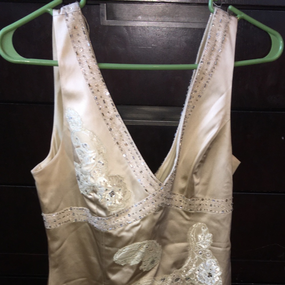 Gold Dress